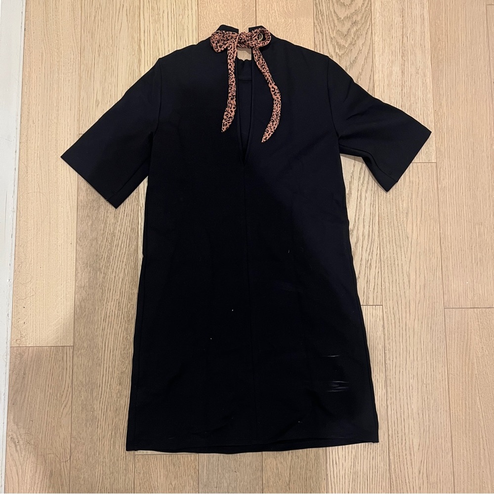 Free People Black Straight Dress